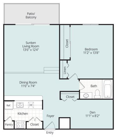The Lourdes Floor Plan 1